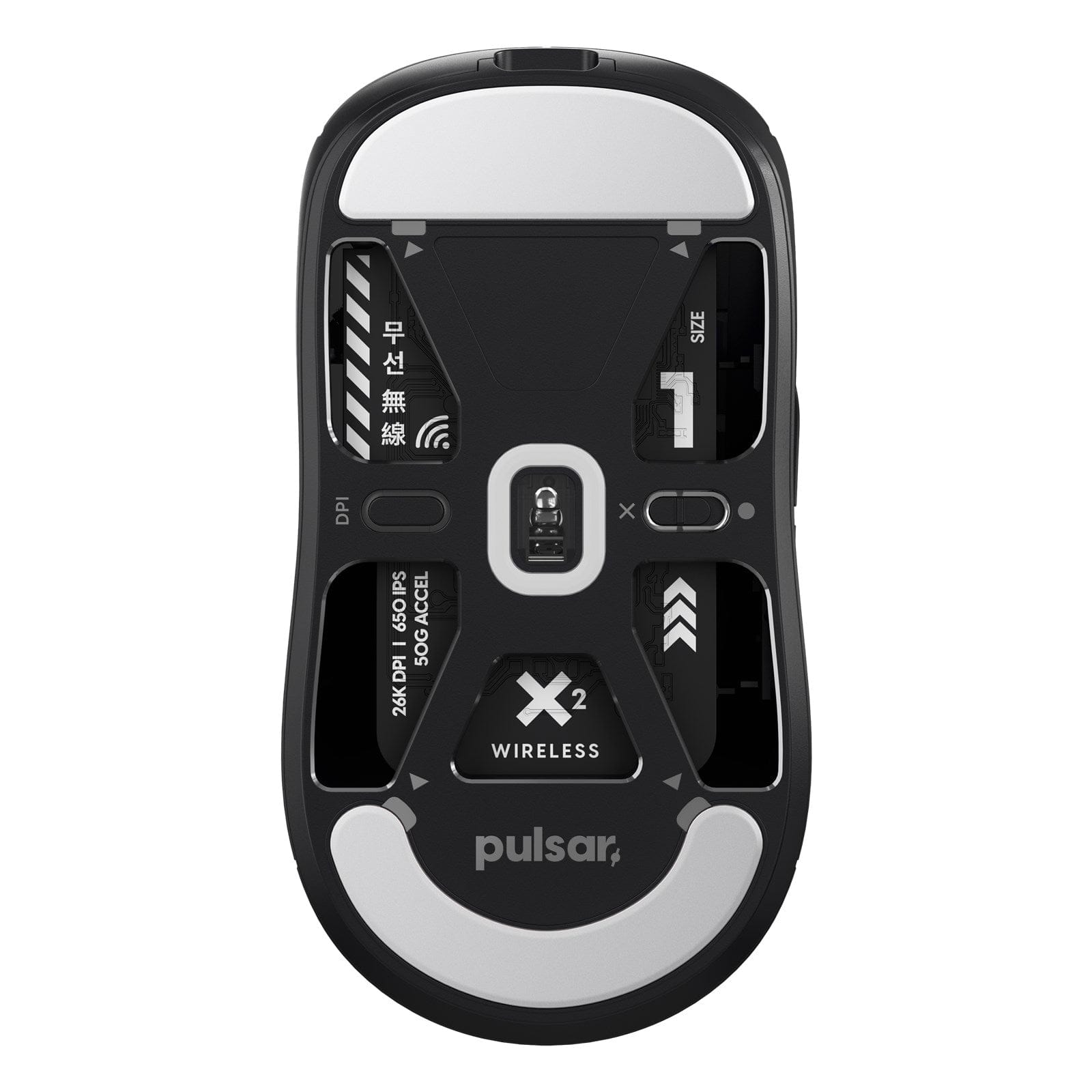 Chuột không dây siêu nhẹ Pulsar X2 Wireless Mini