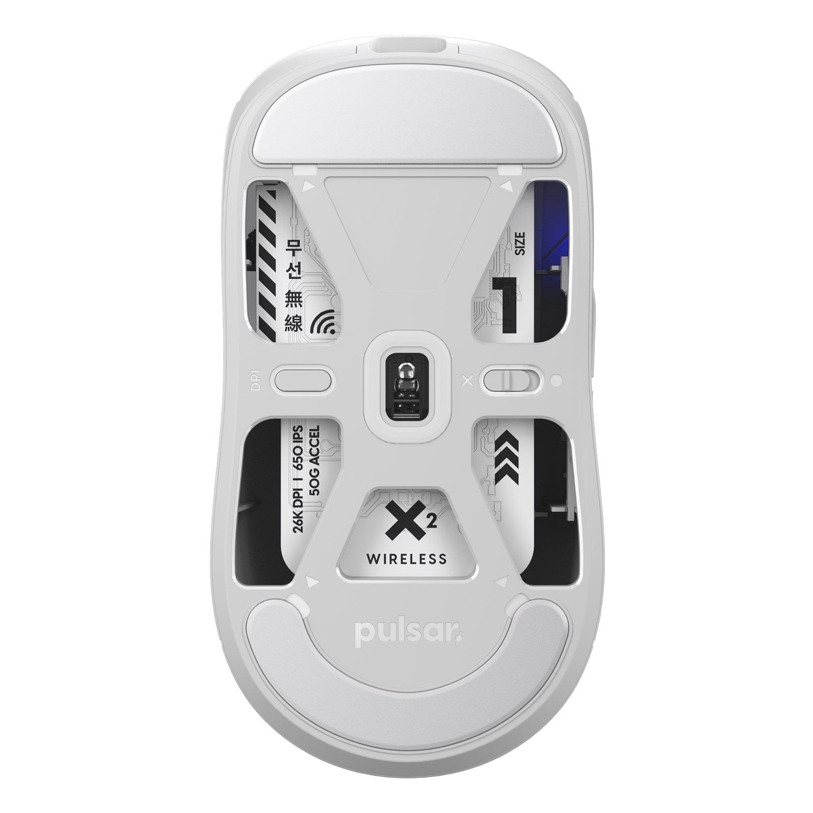 Chuột không dây siêu nhẹ Pulsar X2 Wireless Mini