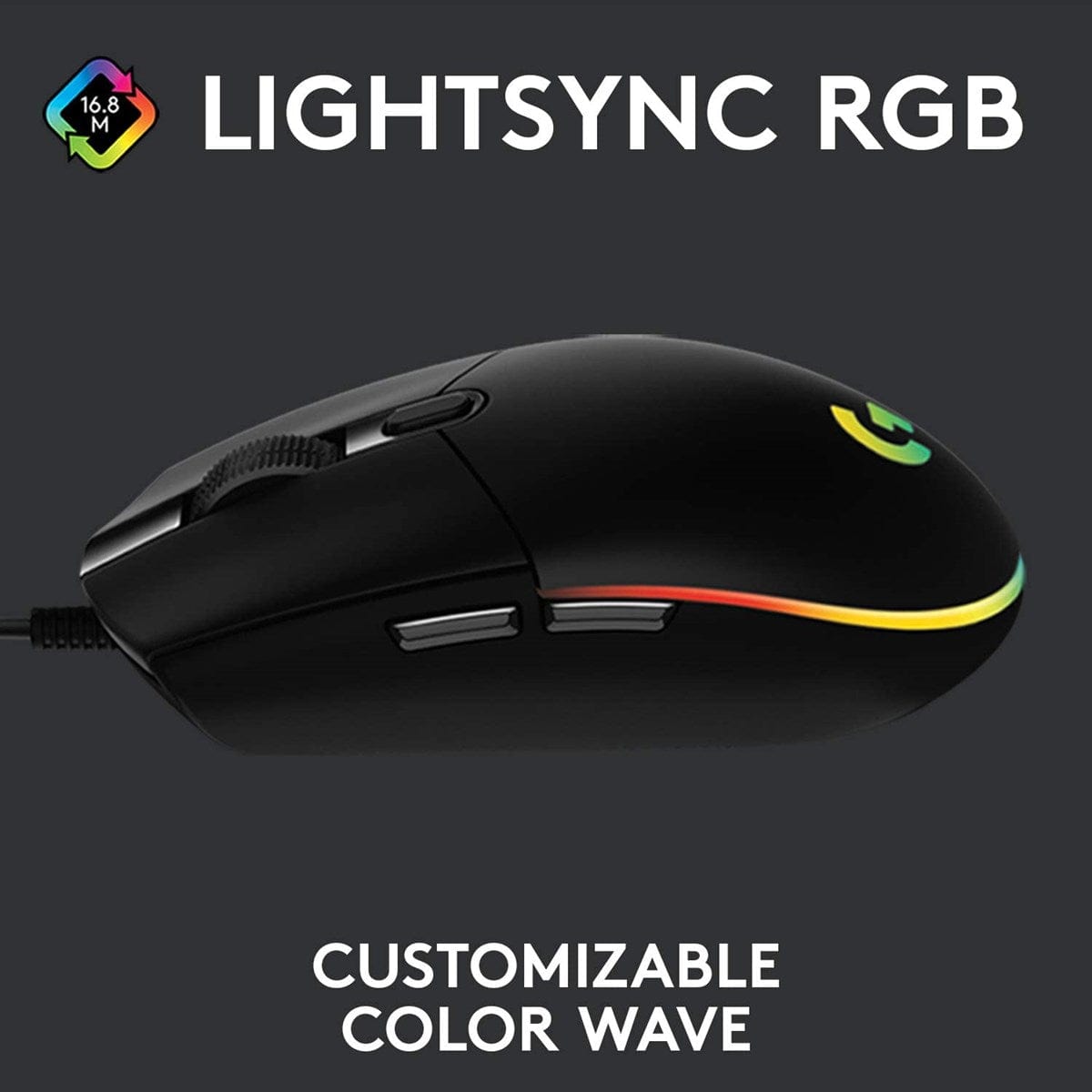 Chuột Logitech G102 Gen2 Lightsync.