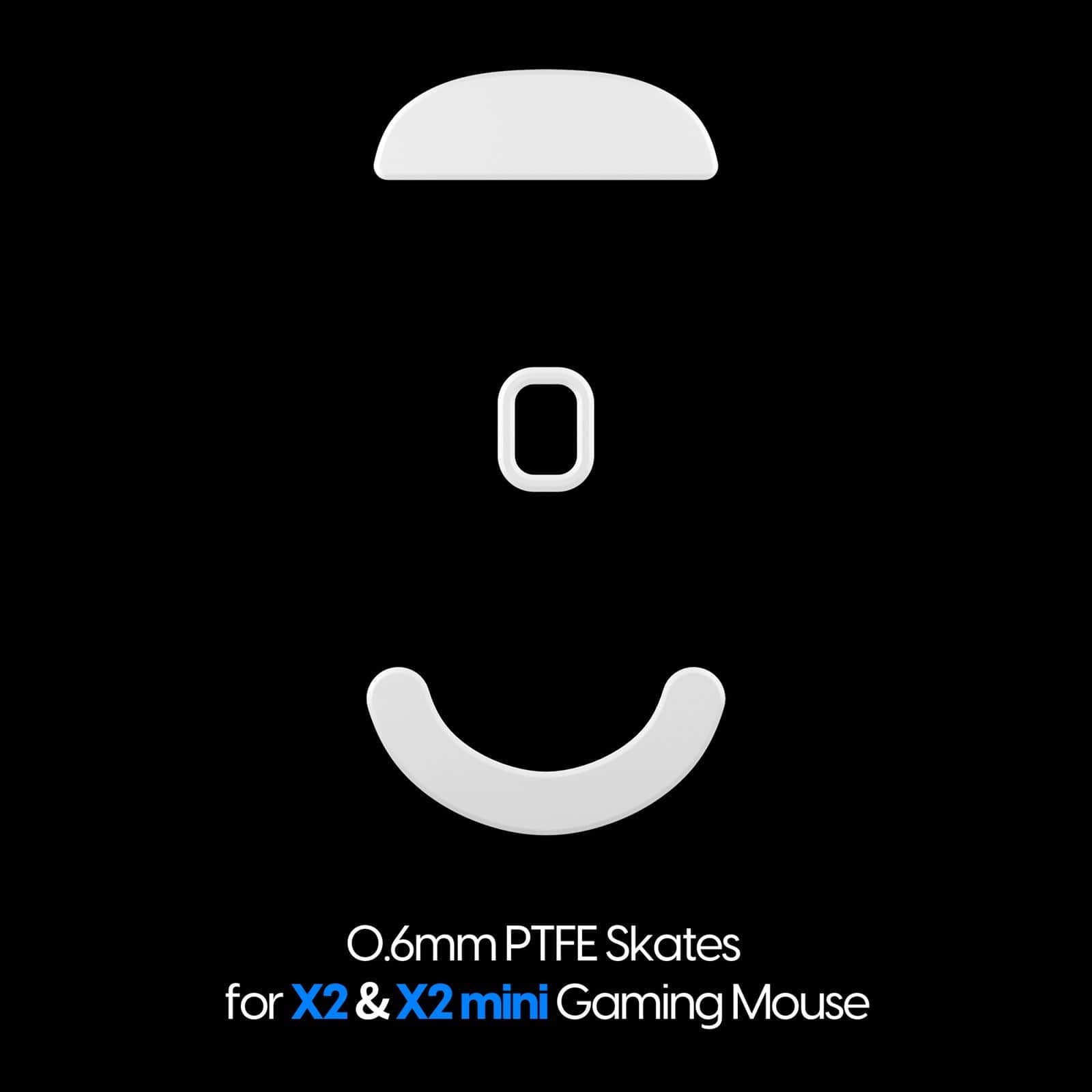 Feet chuột Pulsar PTFE Skates cho X2 / X2 Mini - Original (0.6mm).