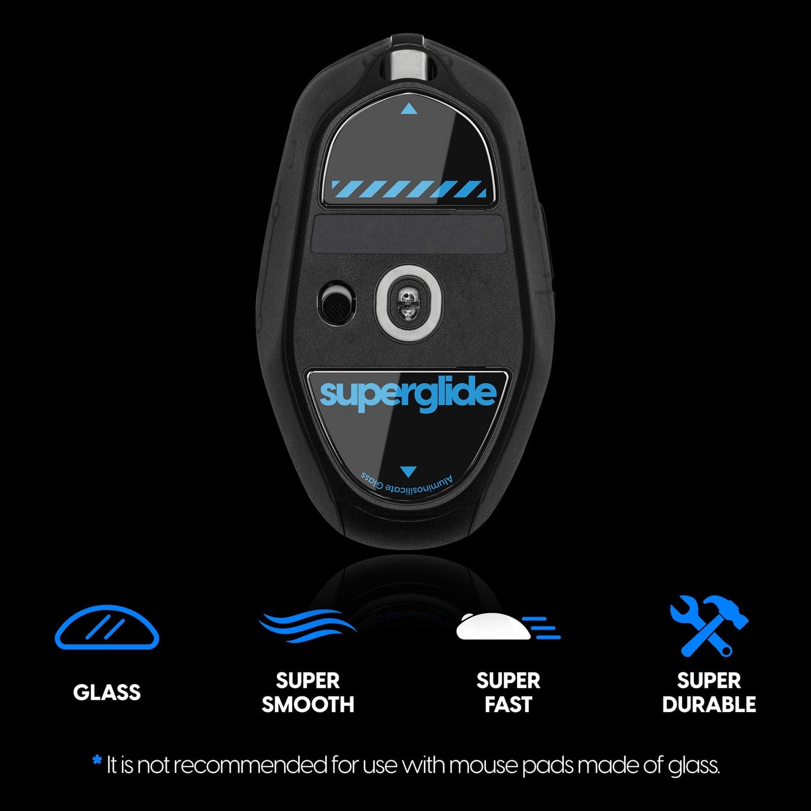 Feet chuột Pulsar Superglide - Logitech G303 Shroud.