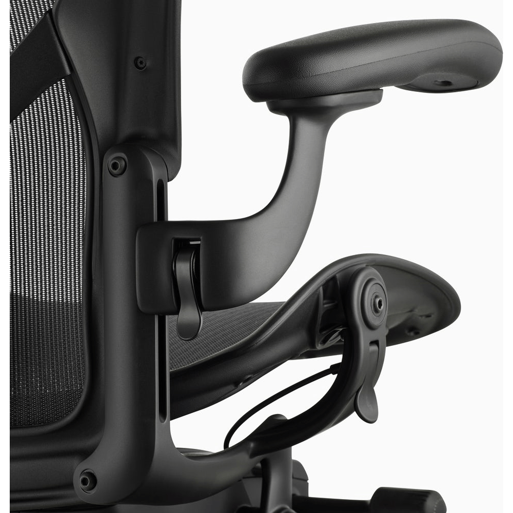 Ghế công thái học Herman Miller Aeron - Đen Onyx - Hàng xách tay