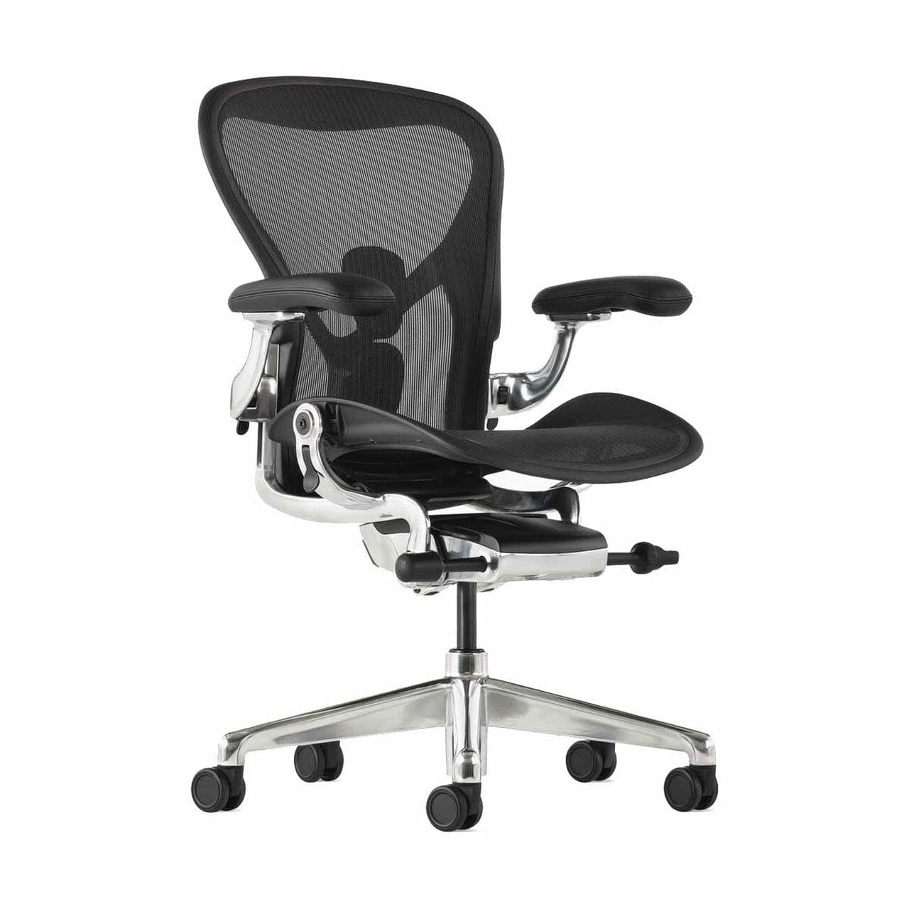 Ghế công thái học Herman Miller Aeron - Đen Onyx - Hàng xách tay