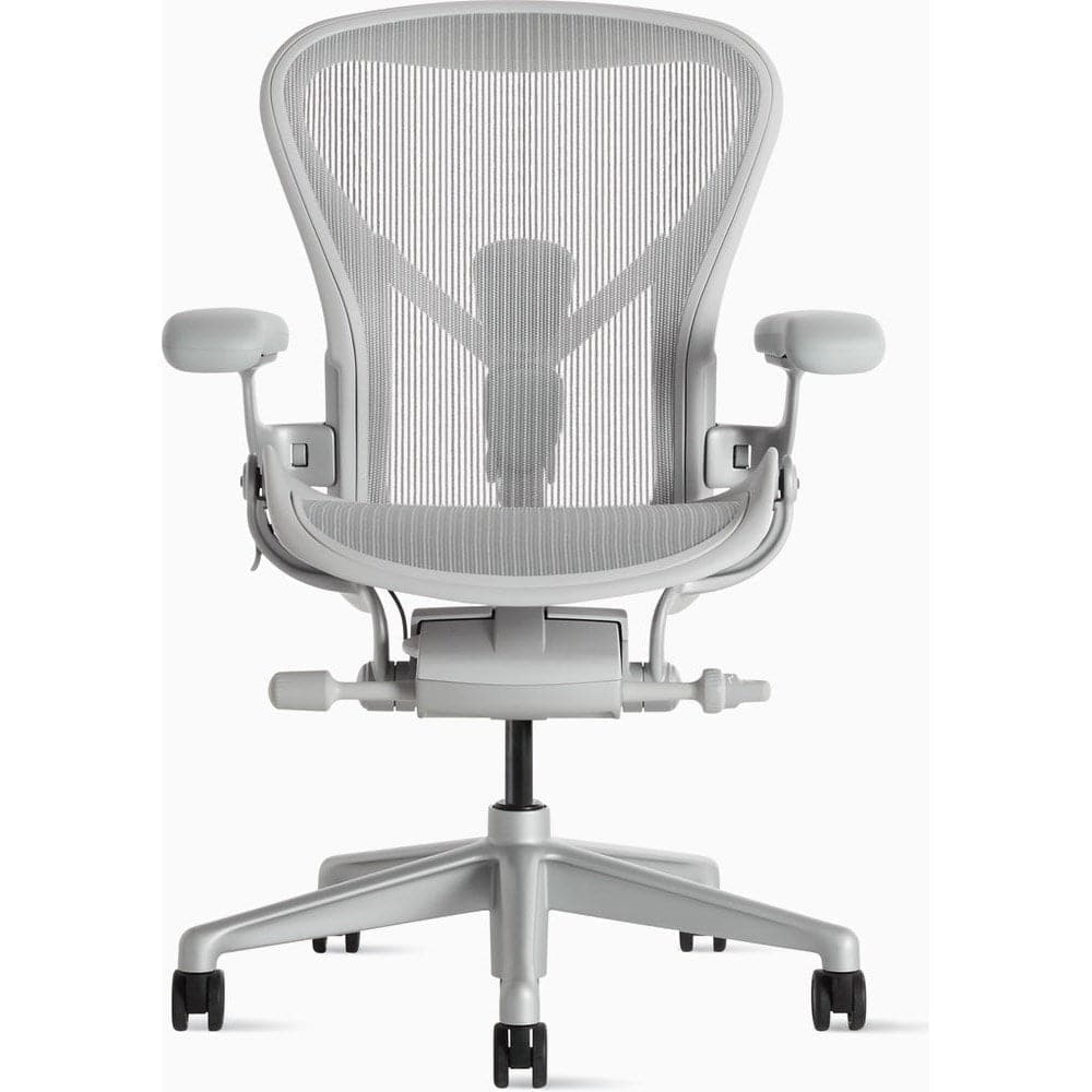 Ghế công thái học Herman Miller Aeron - Trắng Mineral - Hàng xách tay