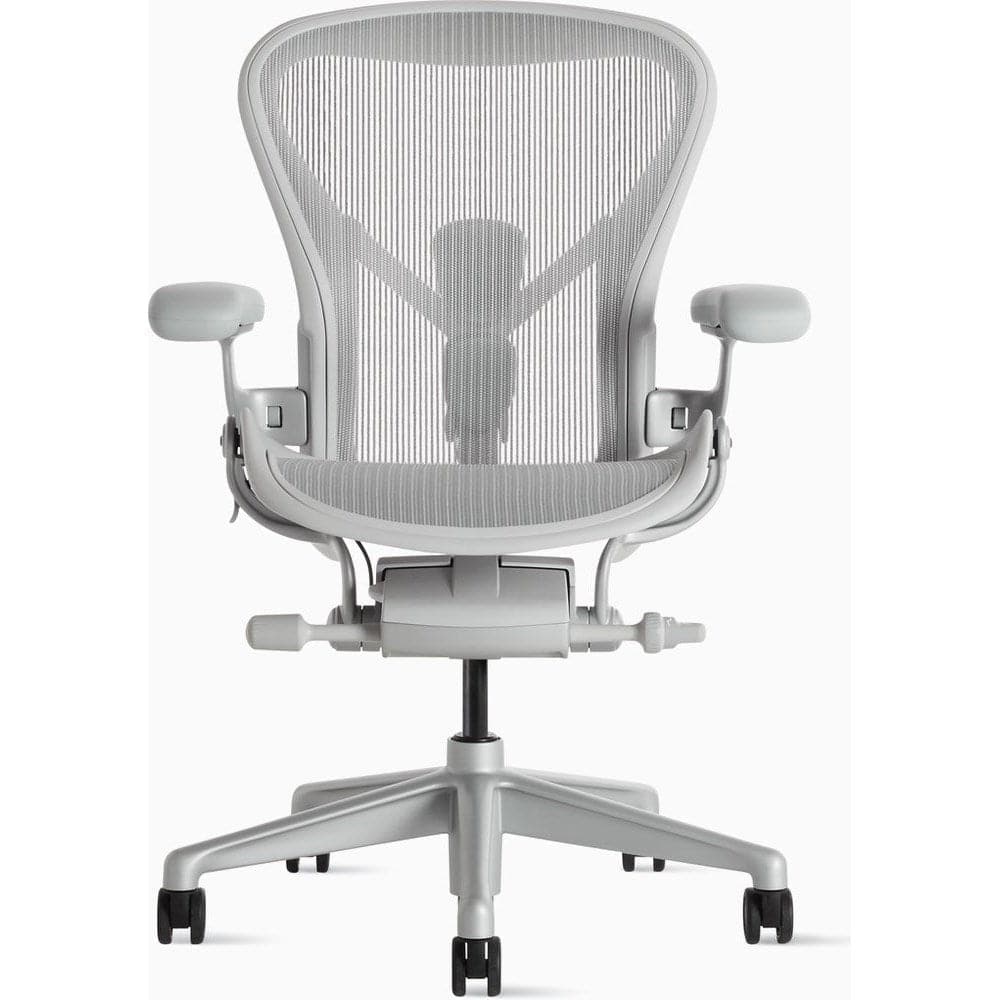 Ghế công thái học Herman Miller Aeron - Trắng Mineral - Hàng xách tay