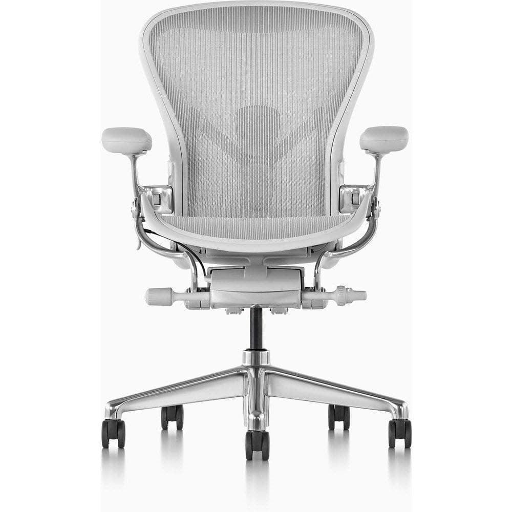 Ghế công thái học Herman Miller Aeron - Trắng Mineral - Hàng xách tay