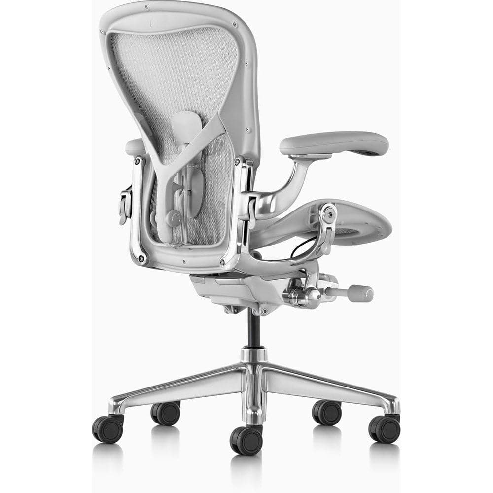 Ghế công thái học Herman Miller Aeron - Trắng Mineral - Hàng xách tay