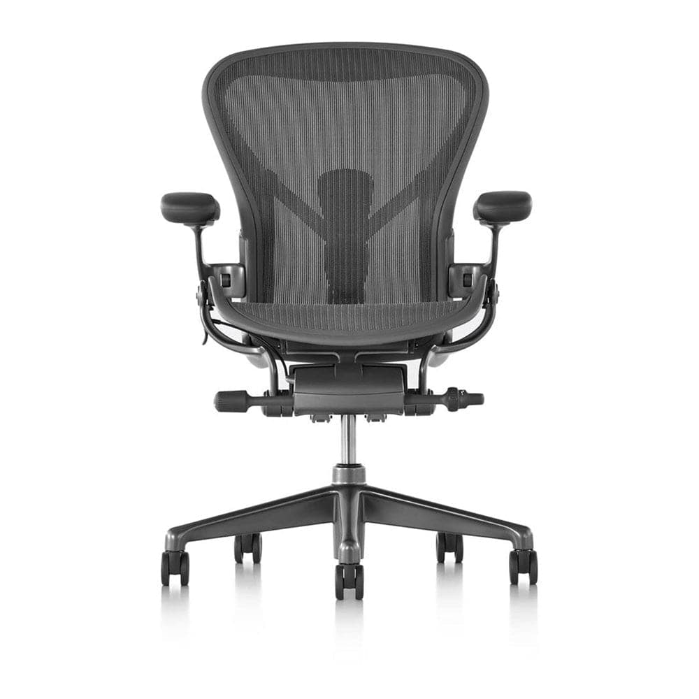 Ghế công thái học Herman Miller Aeron - Xám Carbon - Hàng xách tay