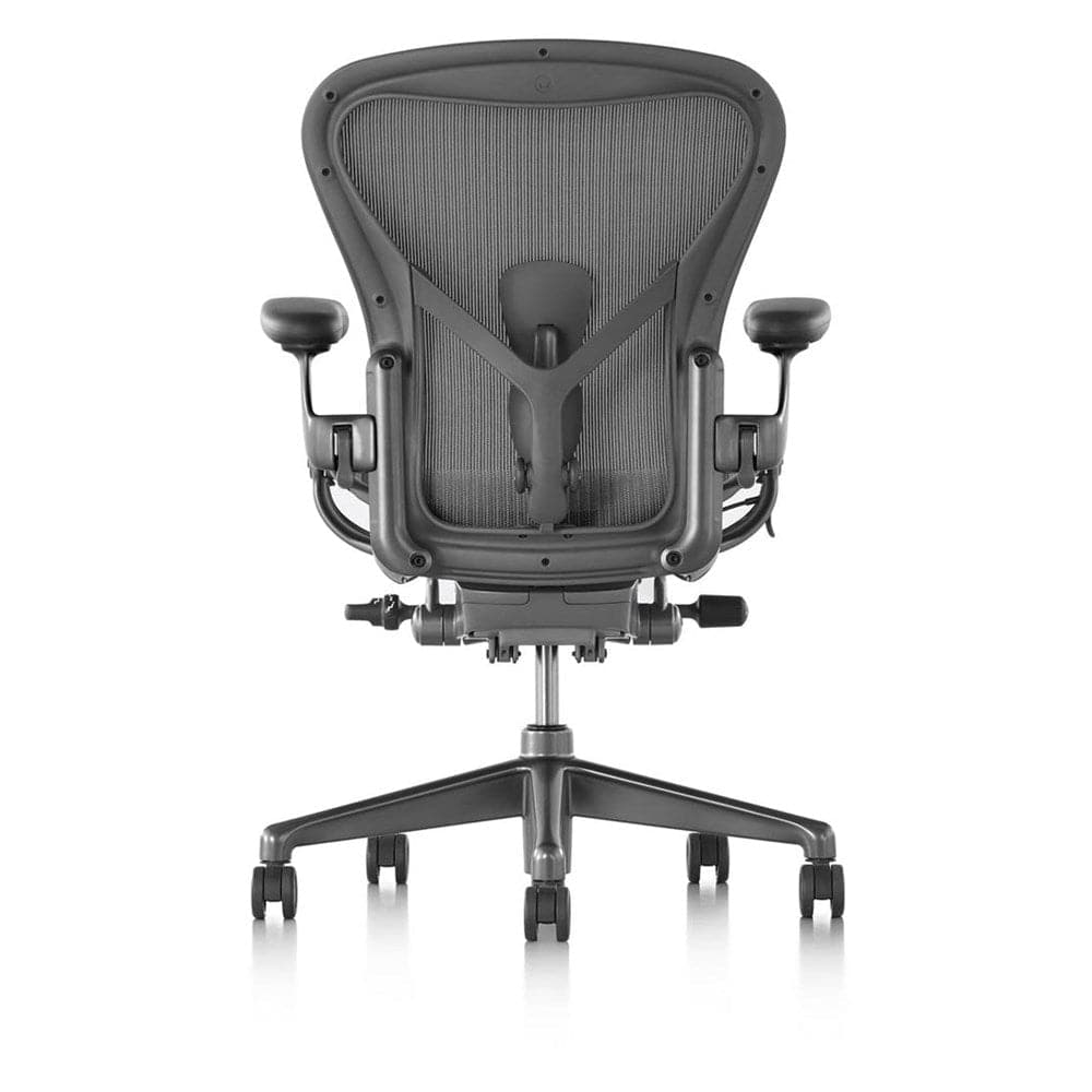 Ghế công thái học Herman Miller Aeron - Xám Carbon - Hàng xách tay