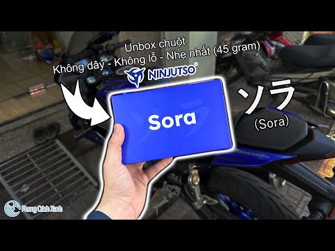 Chuột không dây siêu nhẹ Ninjutso Sora.