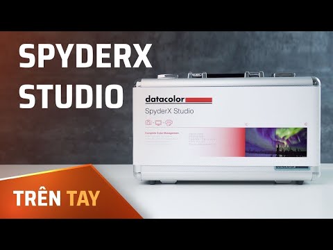 Bộ cân màu sắc in ấn Datacolor SpyderX Studio.