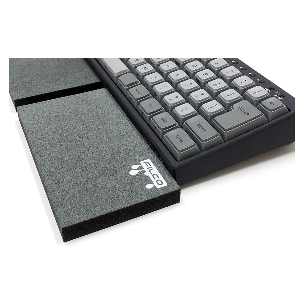 Kê tay bàn phím cơ Filco Majestouch wrist rest "Macaron" - Ash (Kiểu tách đôi).