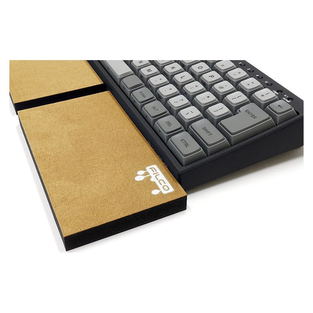 Kê tay bàn phím cơ Filco Majestouch wrist rest "Macaron" - Cinnamon (Kiểu tách đôi).