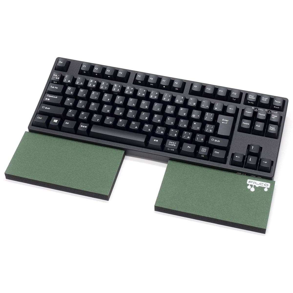 Kê tay bàn phím cơ Filco Majestouch wrist rest "Macaron" - Forest (Kiểu tách đôi).