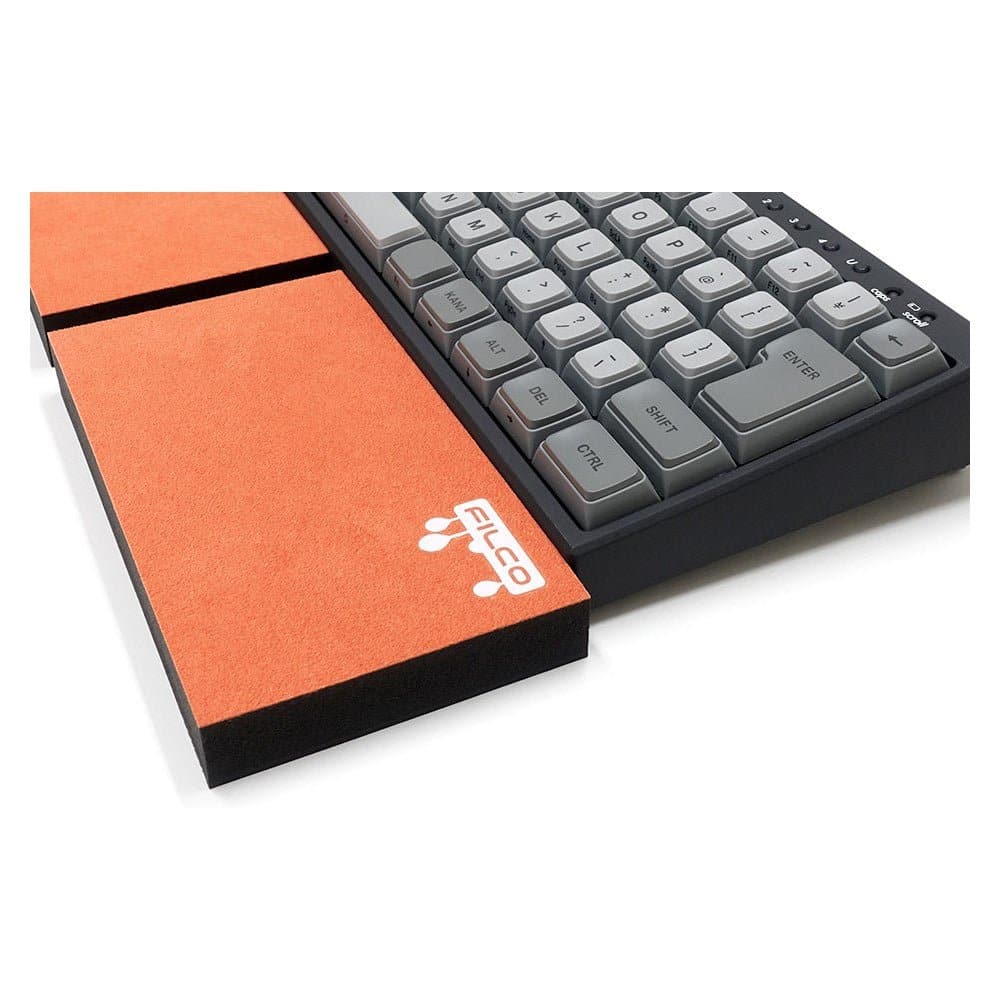 Kê tay bàn phím cơ Filco Majestouch wrist rest "Macaron" - Papaya (Kiểu tách đôi).