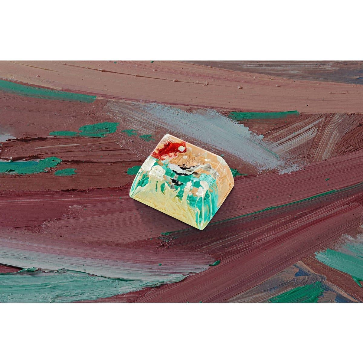 Keycap Artisan Jelly Key Zen Pond IV – God’s creation artisan | Candy Shusui.