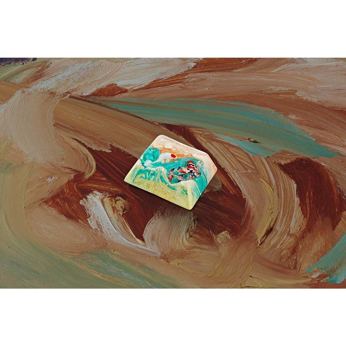 Keycap Artisan Jelly Key Zen Pond IV – God’s creation artisan | Candy Shusui.