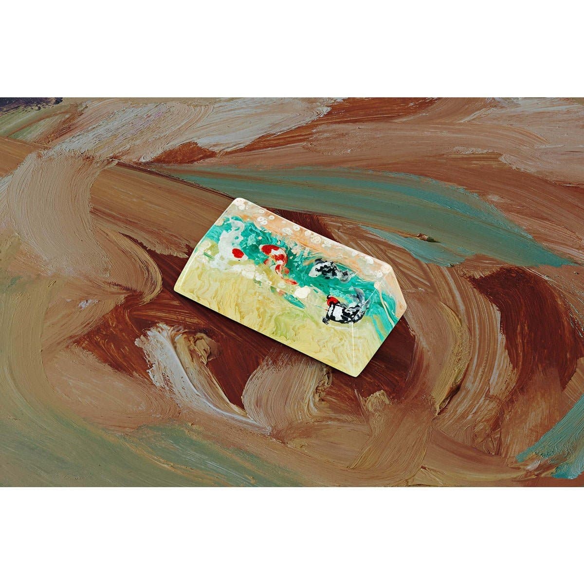 Keycap Artisan Jelly Key Zen Pond IV – God’s creation artisan | Candy Shusui.
