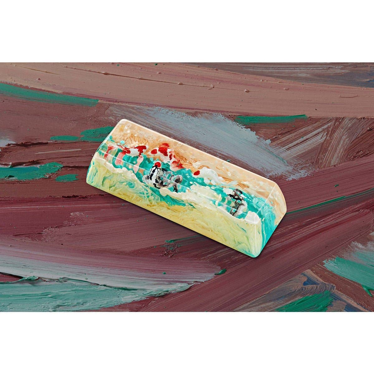 Keycap Artisan Jelly Key Zen Pond IV – God’s creation artisan | Candy Shusui.