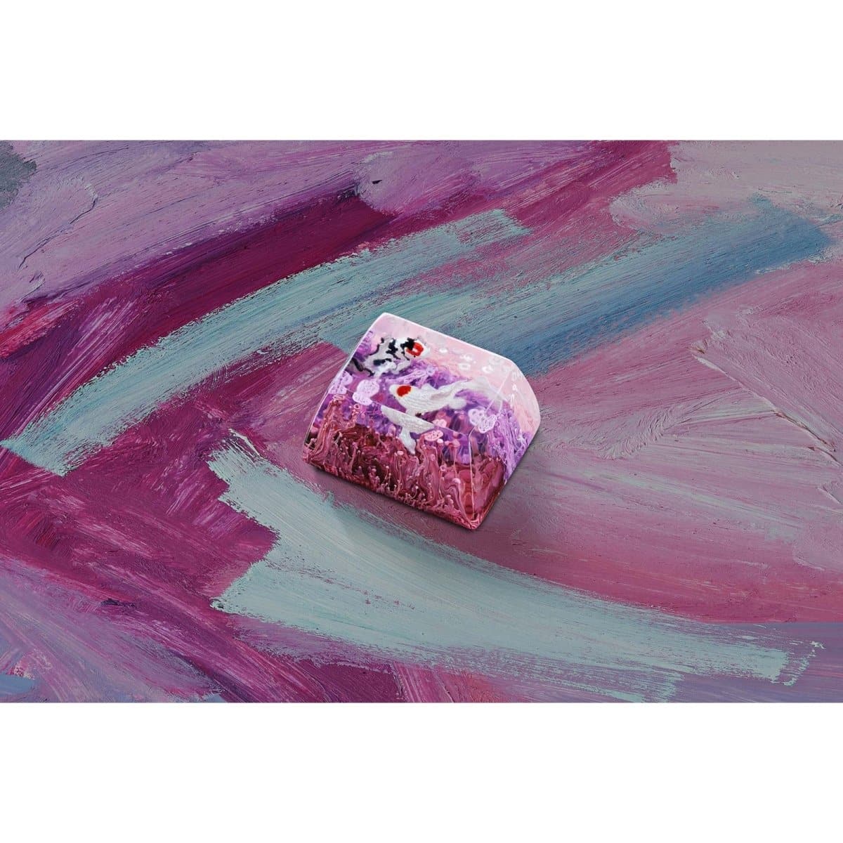 Keycap Artisan Jelly Key Zen Pond IV – God’s creation artisan | Cherry Kohaku.