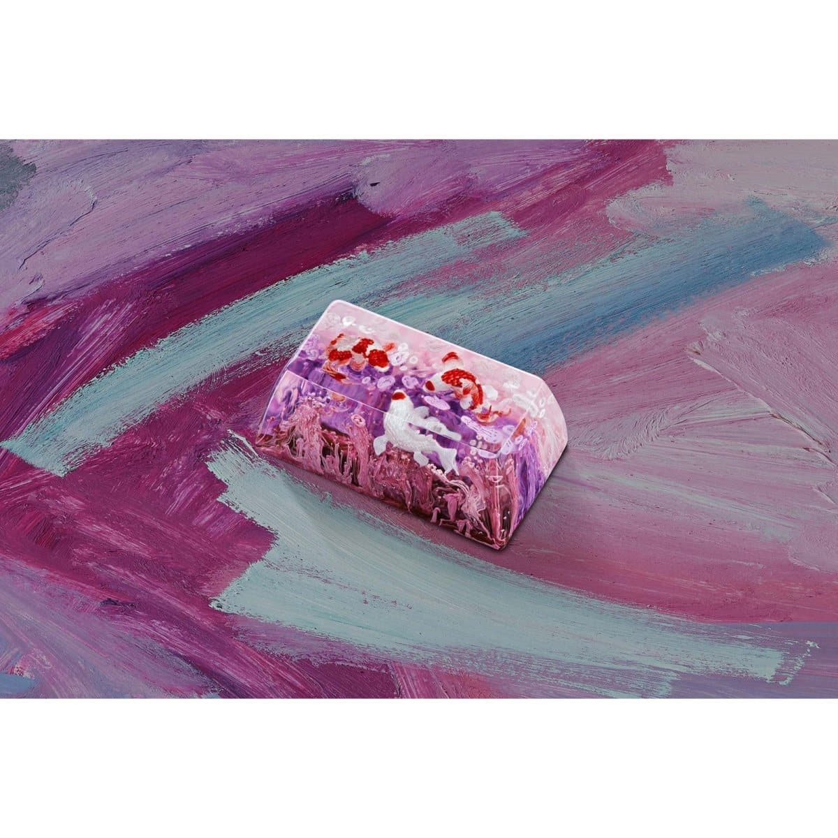 Keycap Artisan Jelly Key Zen Pond IV – God’s creation artisan | Cherry Kohaku