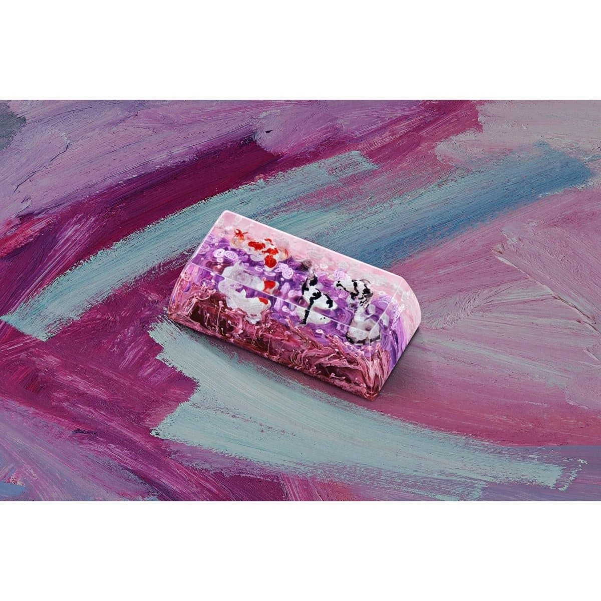 Keycap Artisan Jelly Key Zen Pond IV – God’s creation artisan | Cherry Kohaku.