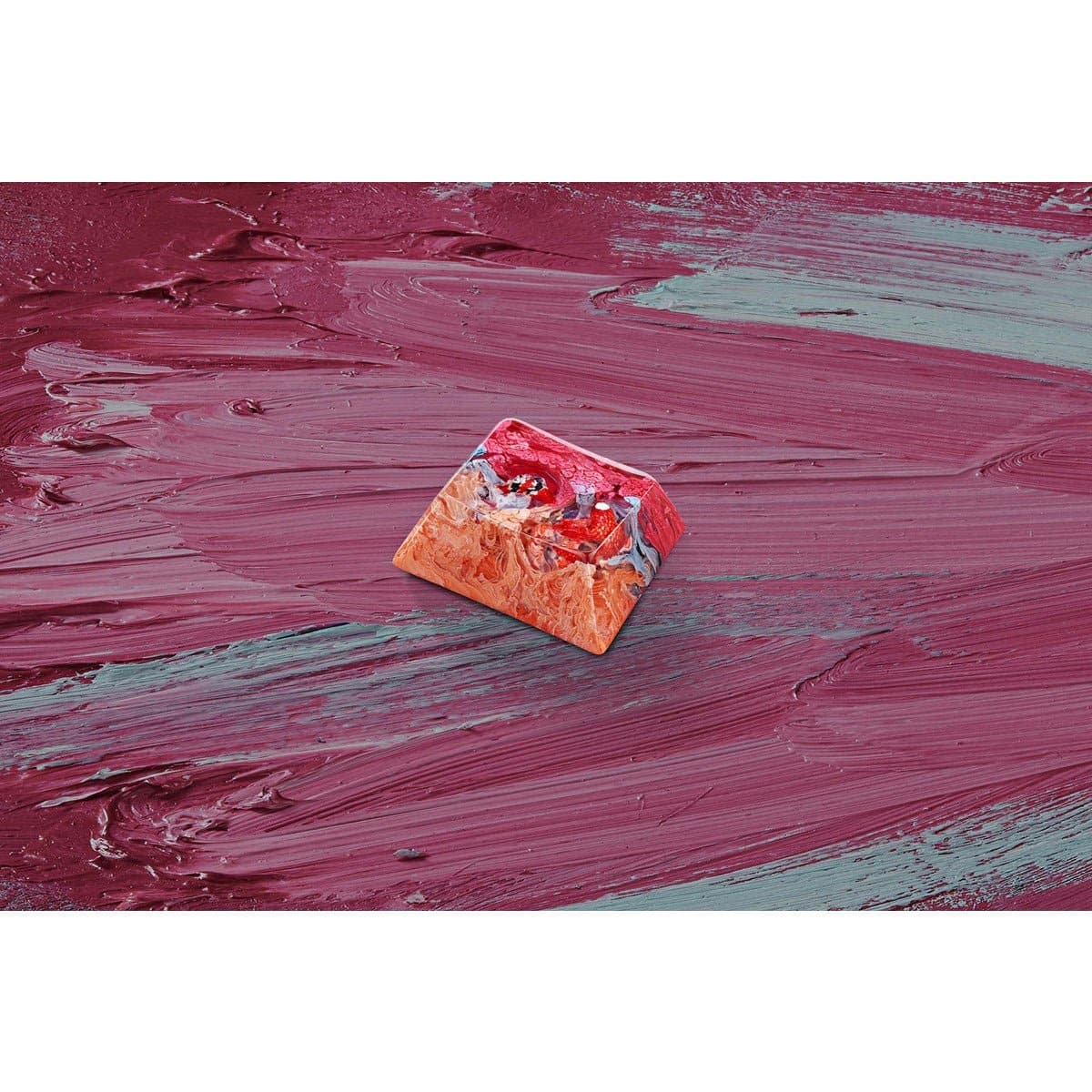 Keycap Artisan Jelly Key Zen Pond IV – God’s creation artisan | Rose Showa.