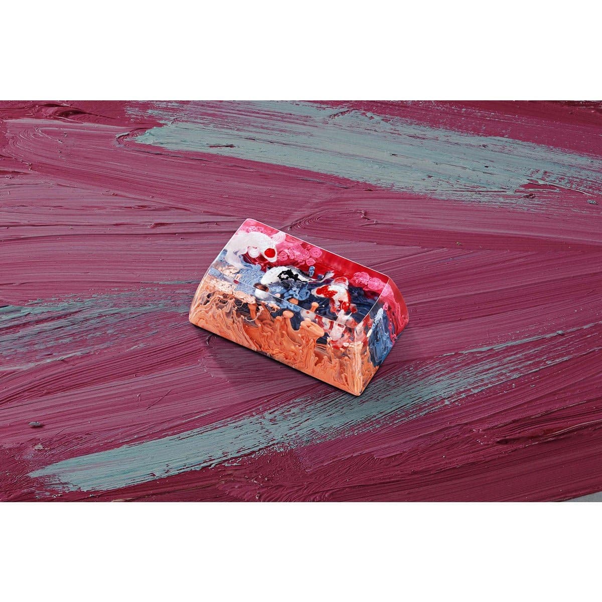 Keycap Artisan Jelly Key Zen Pond IV – God’s creation artisan | Rose Showa.