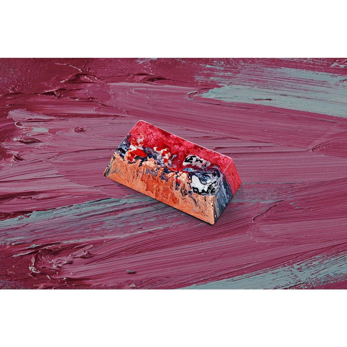 Keycap Artisan Jelly Key Zen Pond IV – God’s creation artisan | Rose Showa.