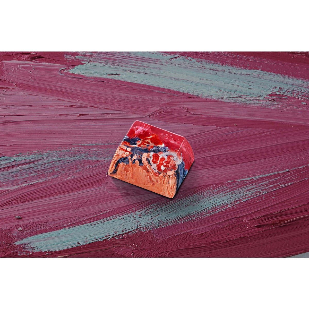 Keycap Artisan Jelly Key Zen Pond IV – God’s creation artisan | Rose Showa.