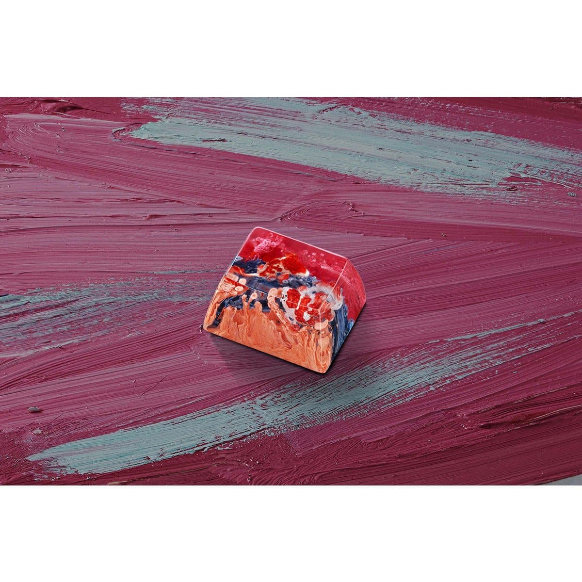 Keycap Artisan Jelly Key Zen Pond IV – God’s creation artisan | Rose Showa