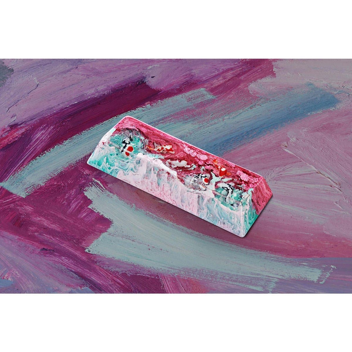 Keycap Artisan Jelly Key Zen Pond IV – God’s creation artisan | Sakura Koromo.