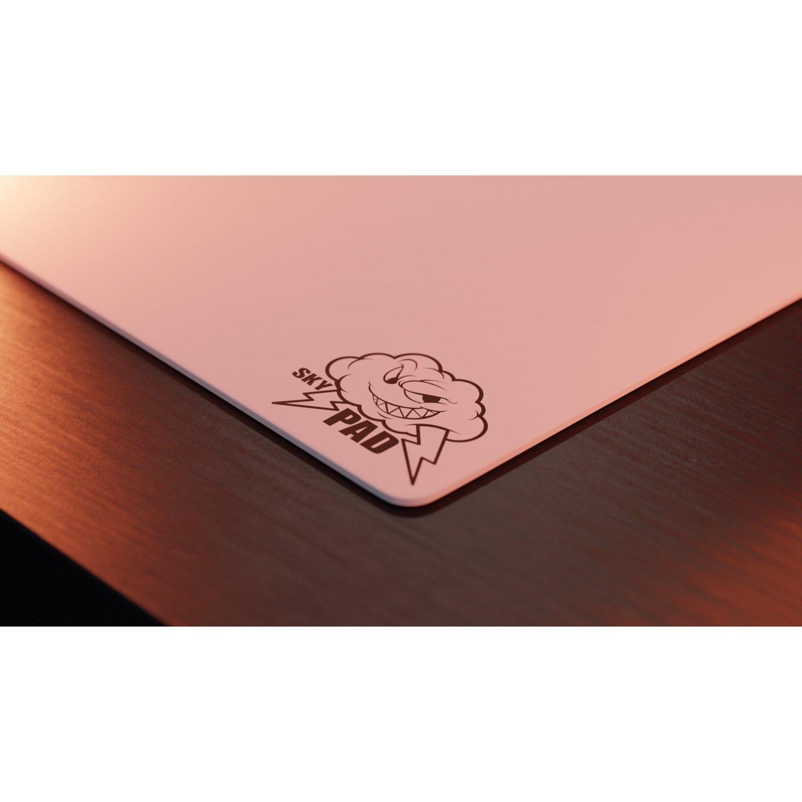 Lót chuột kính SkyPAD Glass 3.0 (White - Cloud Logo)