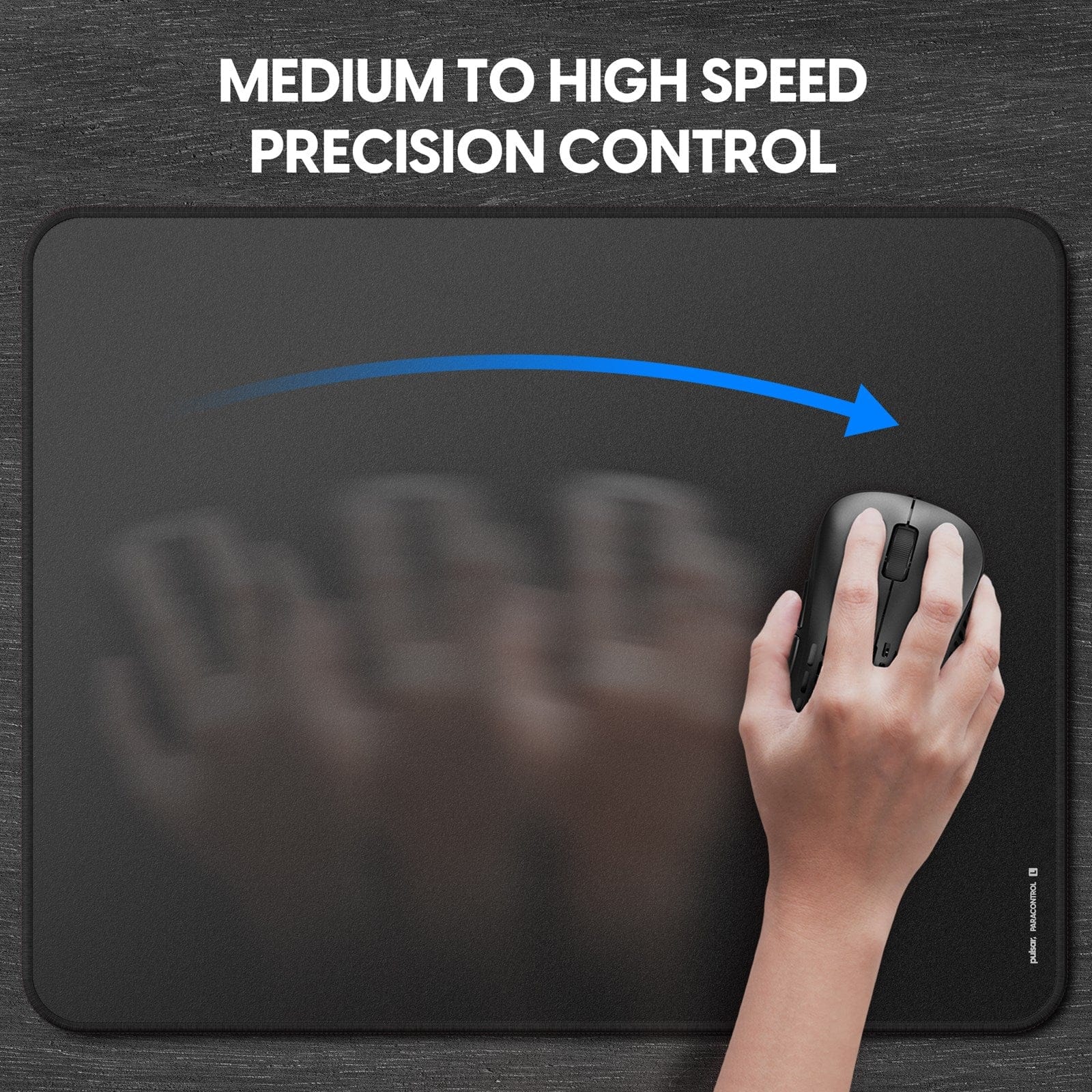 Lót chuột Pulsar ParaControl V2 (Medium Speed) - S đến XXL (Size mới).
