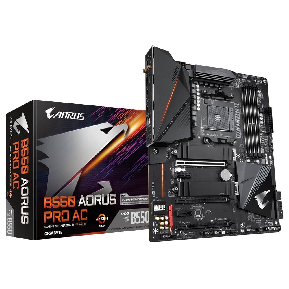 Mainboard Gigabyte B550 Aorus Pro AC.