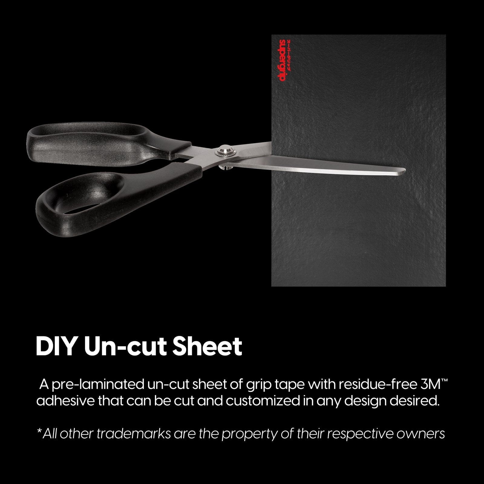Miếng dán chống trượt Pulsar Supergrip - Universal Grip Tape Uncut Sheet.