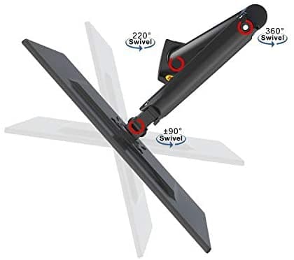 Tay đỡ 2 màn hình North Bayou F160 (17-27").