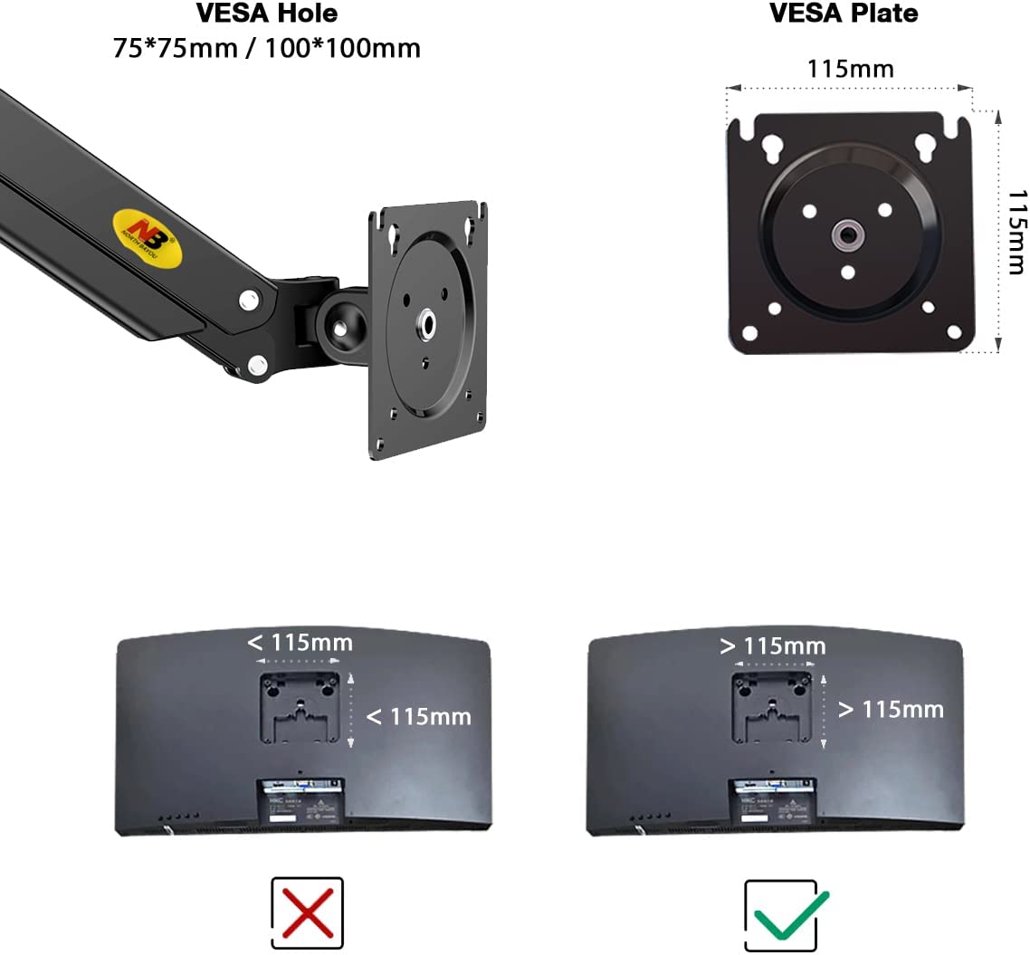 Tay đỡ màn hình North Bayou NB-G40 (24-40").