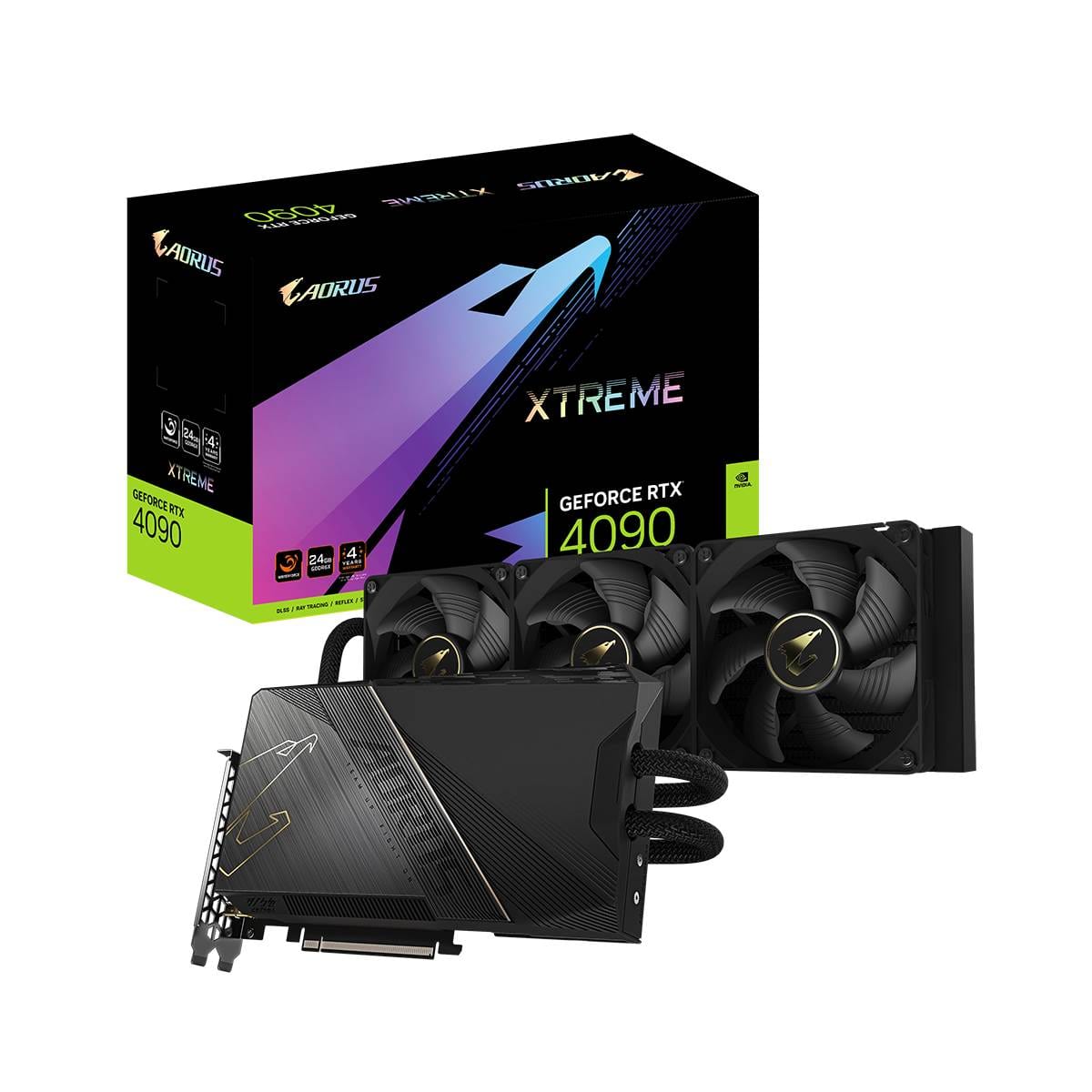 VGA Gigabyte AORUS GeForce RTX 4090 XTREME WATERFORCE 24G