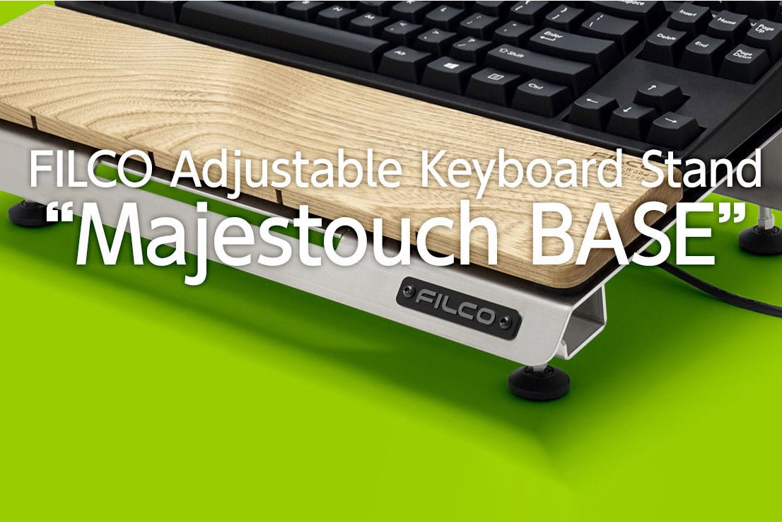 Filco Majestouch Base - Chiếc kệ đỡ công thái học đa năng cho cả laptop, bàn phím cơ và cho tất cả mọi thứ bạn có thể nghĩ đến.
