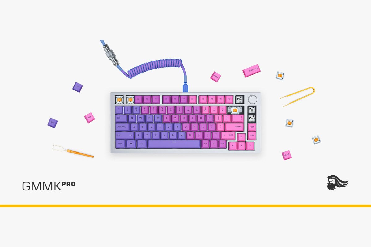 Hướng dẫn tự build bàn phím cơ custom Glorious GMMK Pro - Phần 1: Đi chợ lựa đồ.