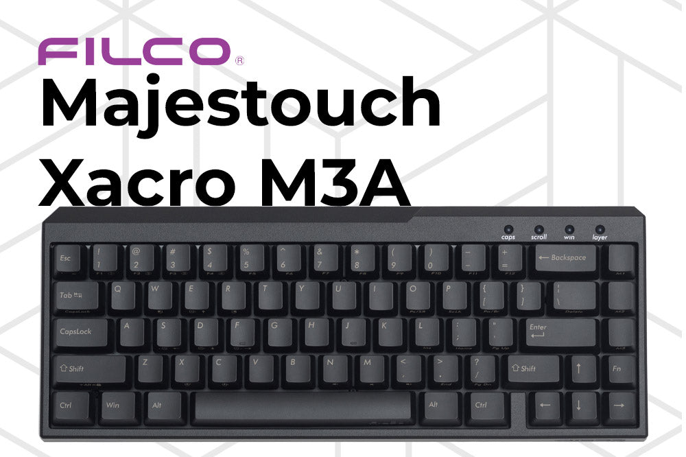 Ra mắt Filco Majestouch Xacro M3A - Phiên bản Filco lạ nhất mà bạn có thể thấy từ trước đến nay