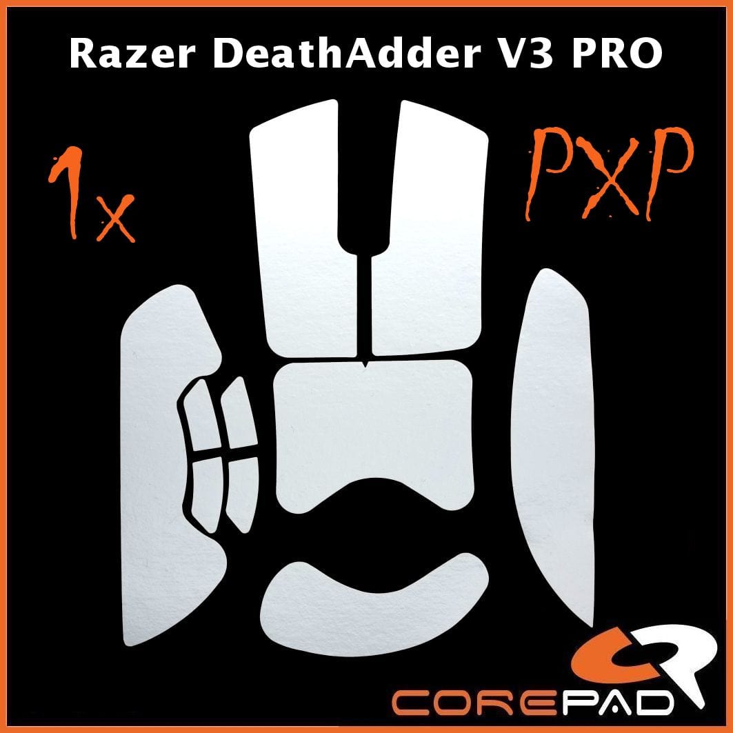 Bộ grip tape Corepad PXP Grips Razer DeathAdder V3 Pro / Razer DeathAdder V3