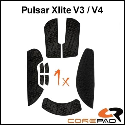 Bộ grip tape Corepad Soft Grips Pulsar XLITE V3 & V4 (Size 2) / Pulsar XLITE V3 & V4 eS (Size 2)