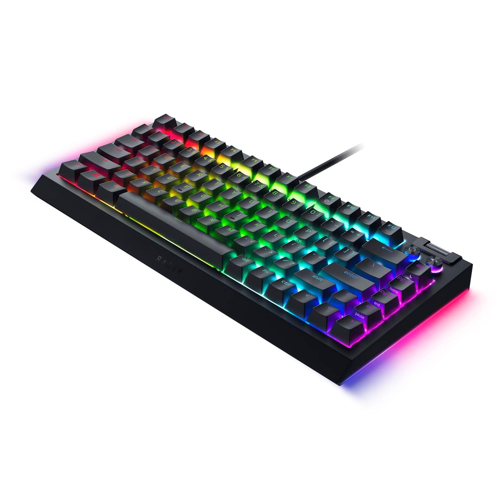 Bàn phím cơ Razer Blackwidow V4 75%.
