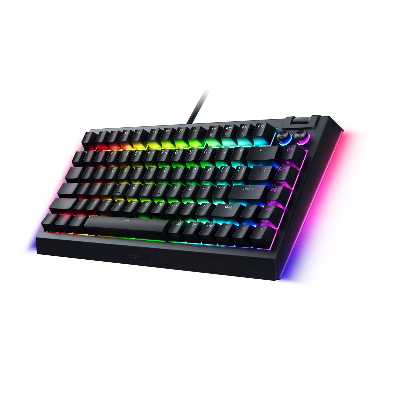 Bàn phím cơ Razer Blackwidow V4 75%.