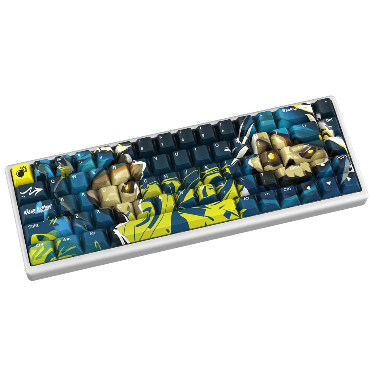 Bàn phím từ HE Arbiter Studio Polar 65 Calabera - Limited Edition - Rapid Trigger.