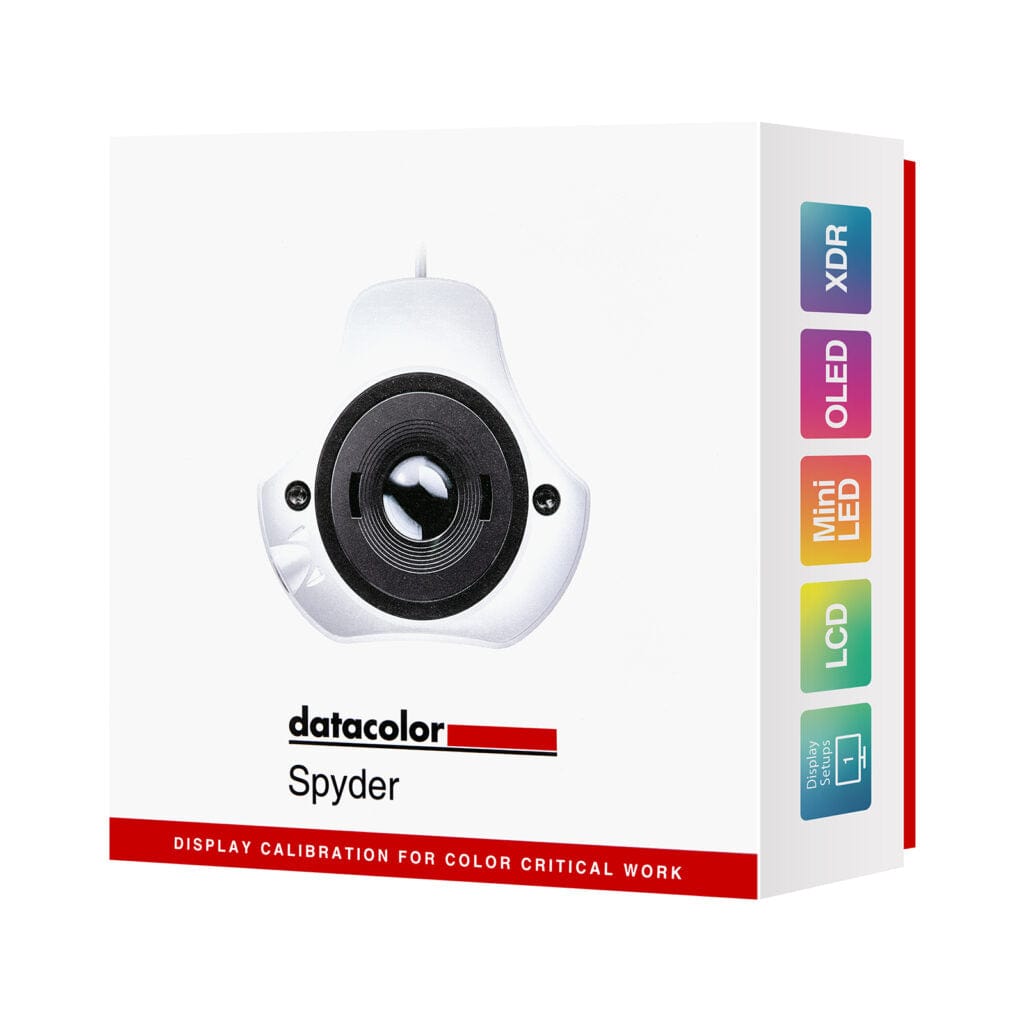 Cân màu màn hình Datacolor Spyder - Hỗ trợ màn hình OLED