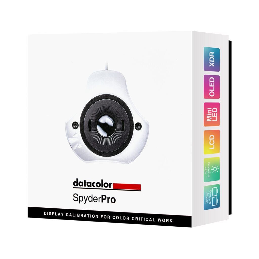 Cân màu màn hình Datacolor SpyderPro - Hỗ trợ màn hình OLED