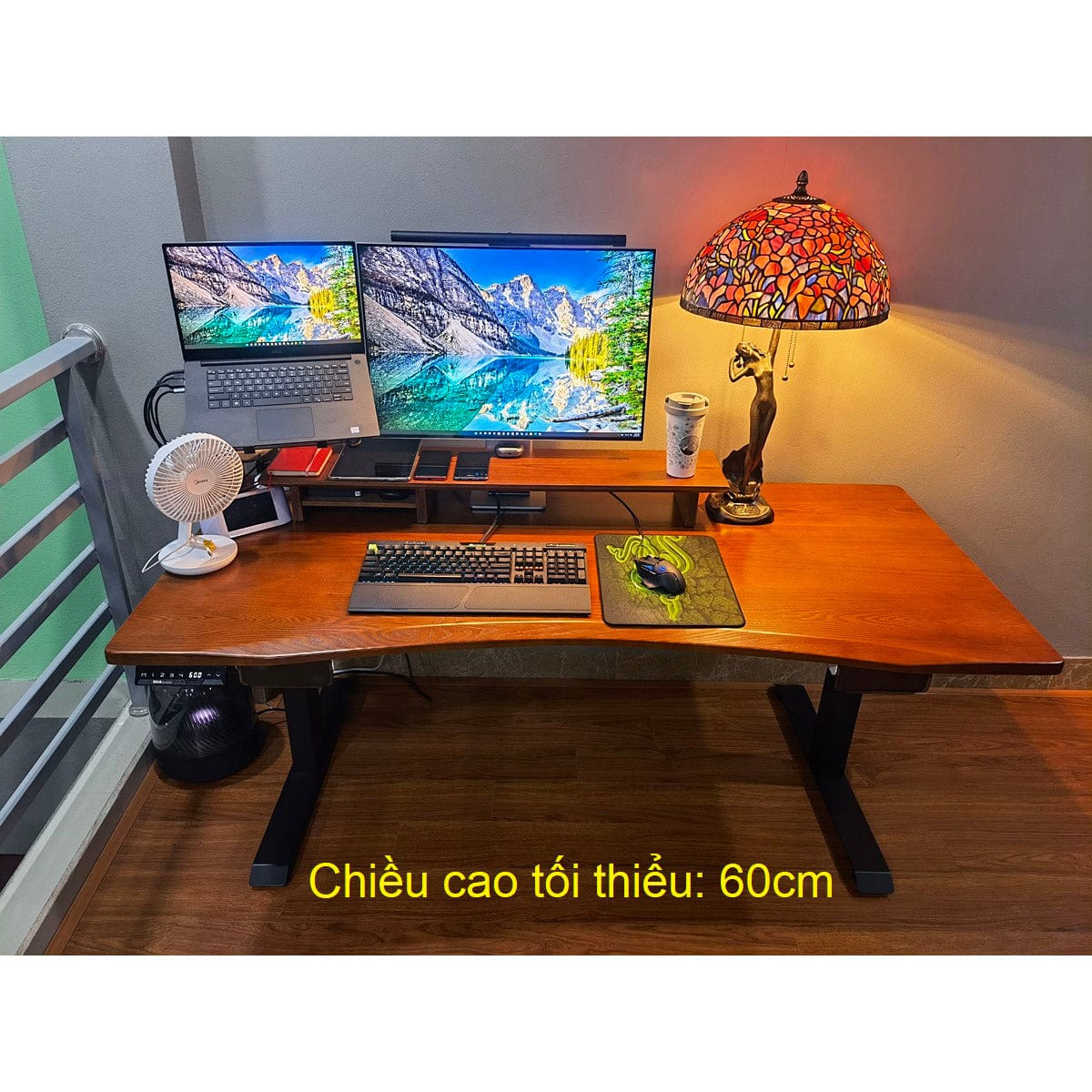 Chân bàn nâng hạ Ergonomic công thái học Ergo Edge - 2 motor.